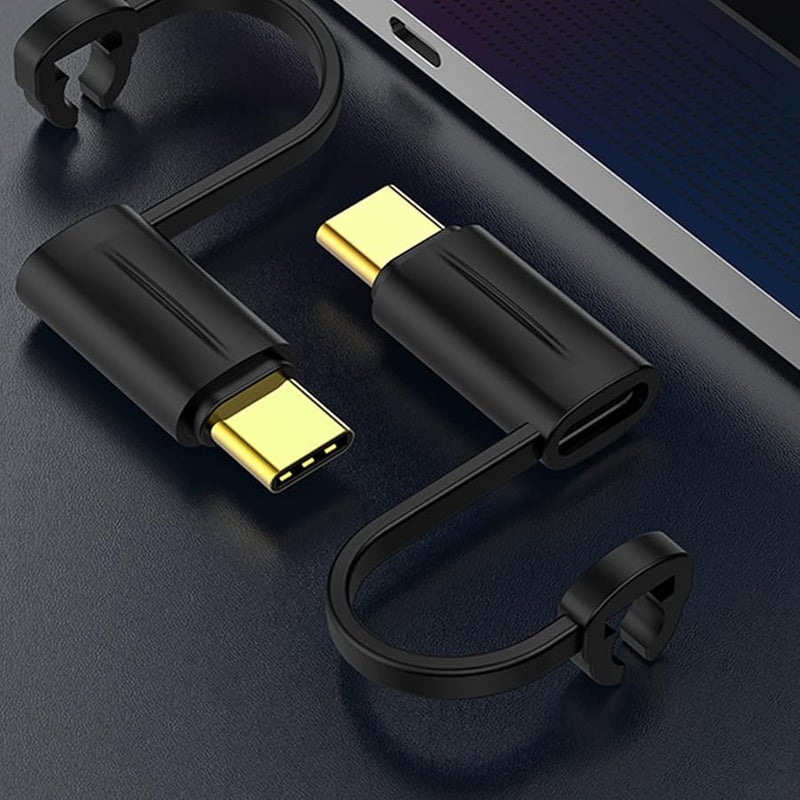 2pc 8pin Female To USB C Male Adapter 60W Fast Charging Converter For Phone 15 16 And Type C Devices - Image 2